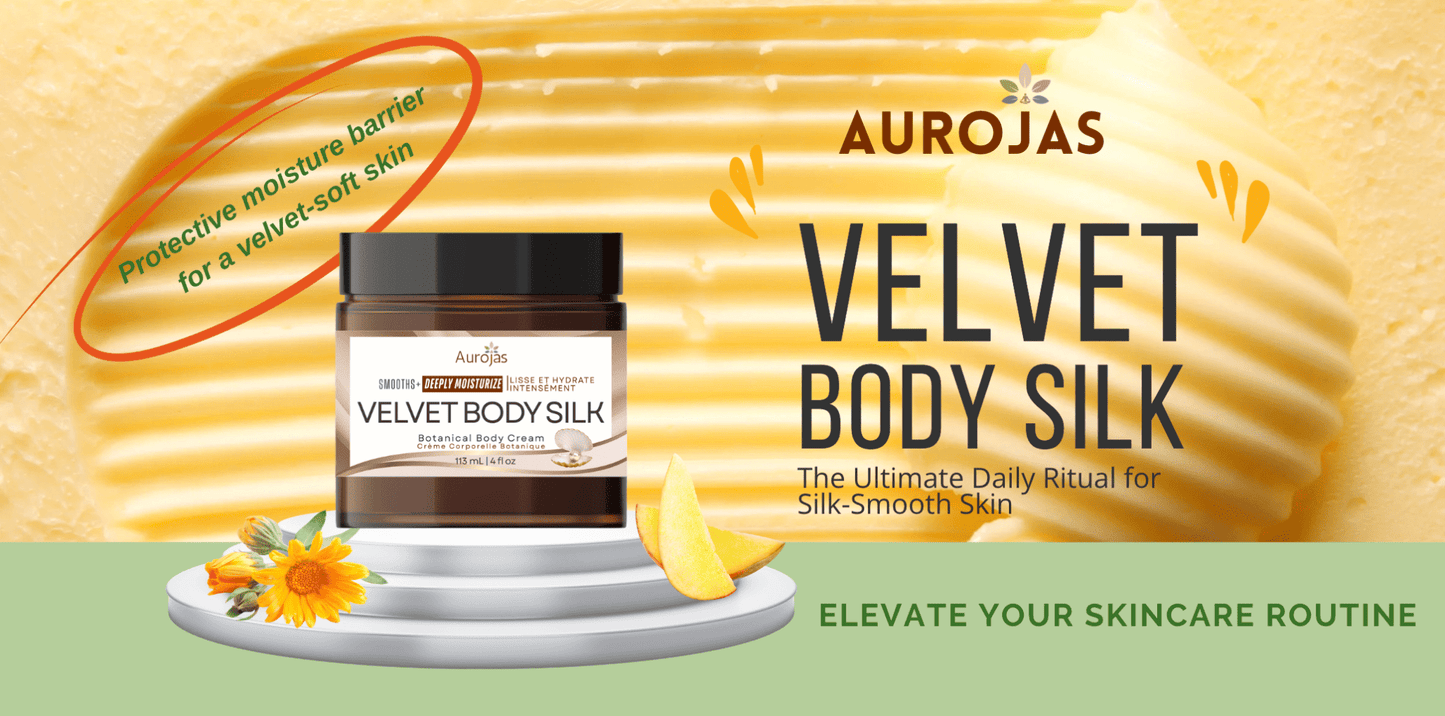 Aurojas - category - Velvet Body Silk Cream Dry Skin Renew Youthful Glow -