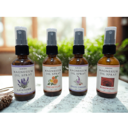 Topical Magensium Spray Oil Scented Naturally Essential Oils