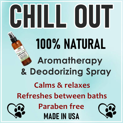 Aurojas - category - Chill Out Dog Between Bath Spritz Calming Spray Natural Oils -