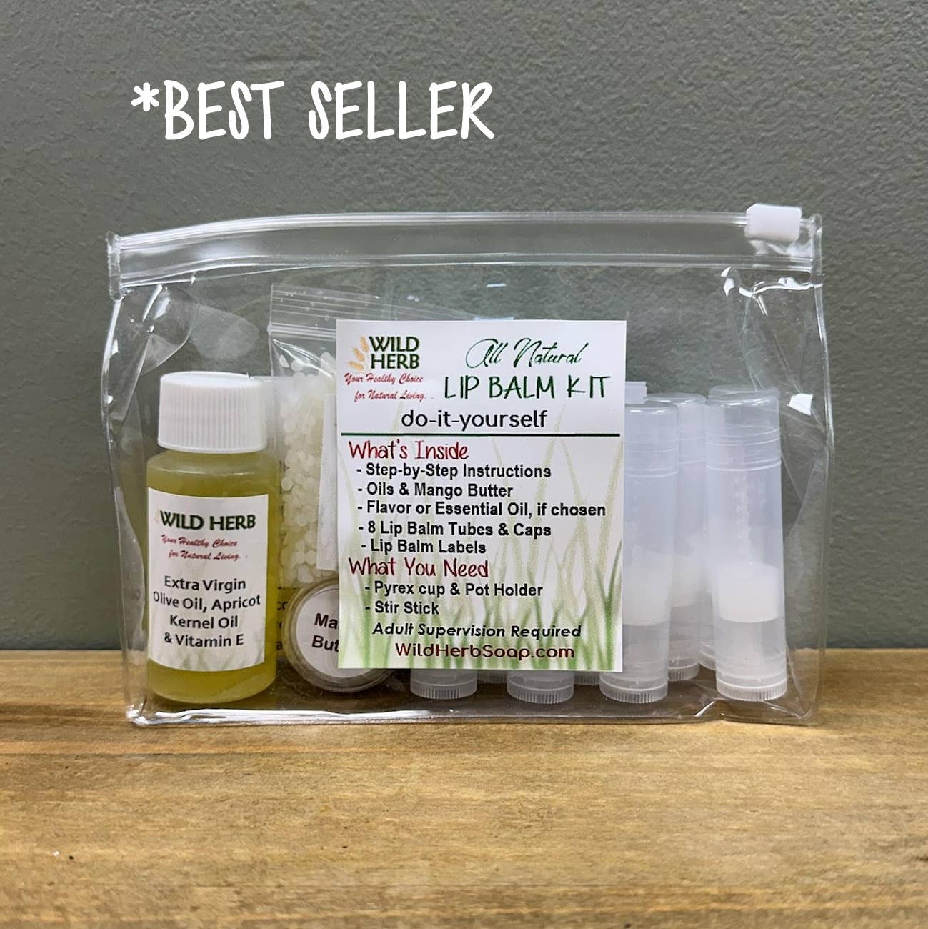 Aurojas - category - DIY Lip Balm Making Kits + Natural Flavor Oils Moisturizing -