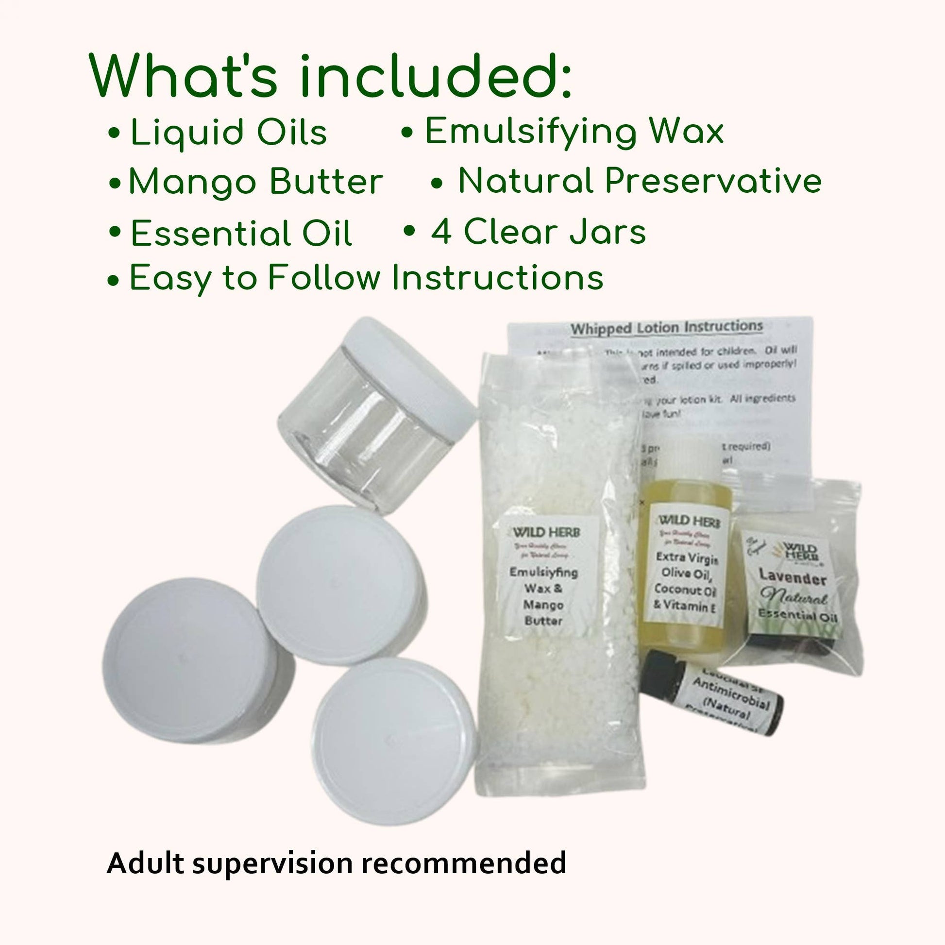 Aurojas - category - DIY Whipped Lotion Making Kit | Natural Organic Ingredients -