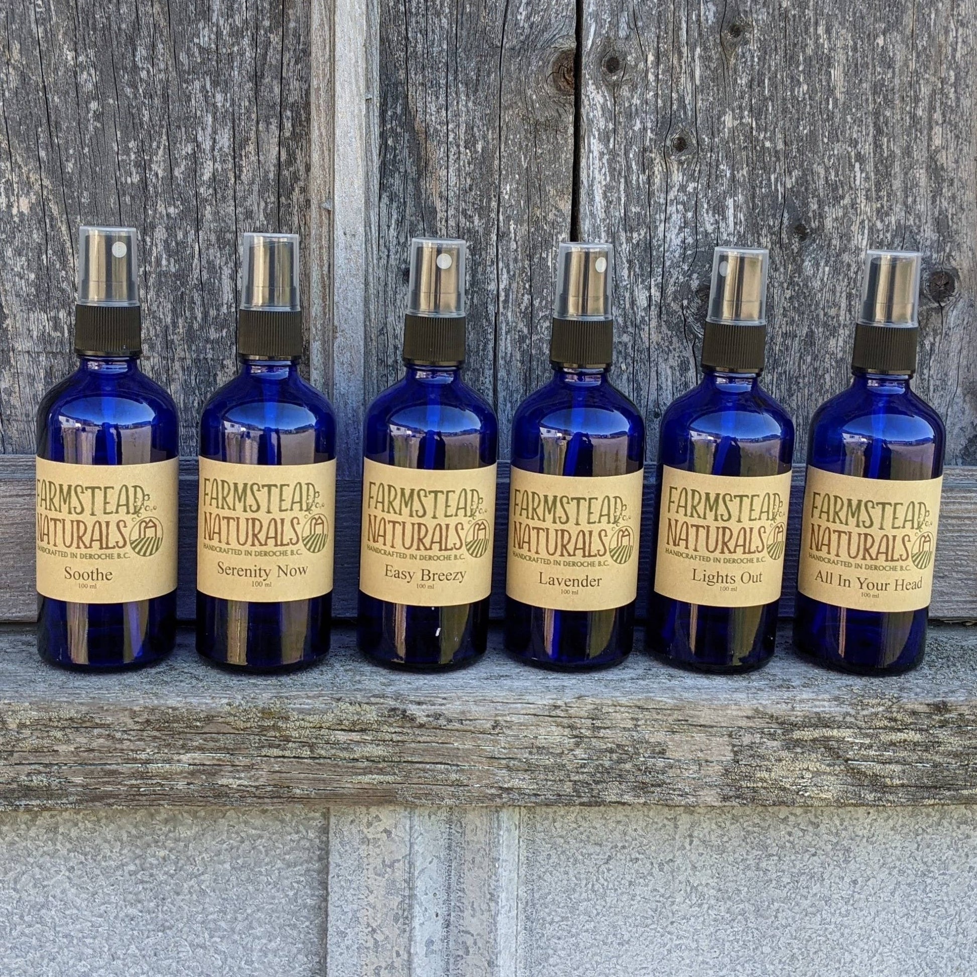 Aurojas - category - Lights Out - Essential oil Spray - Farmstead Naturals - 