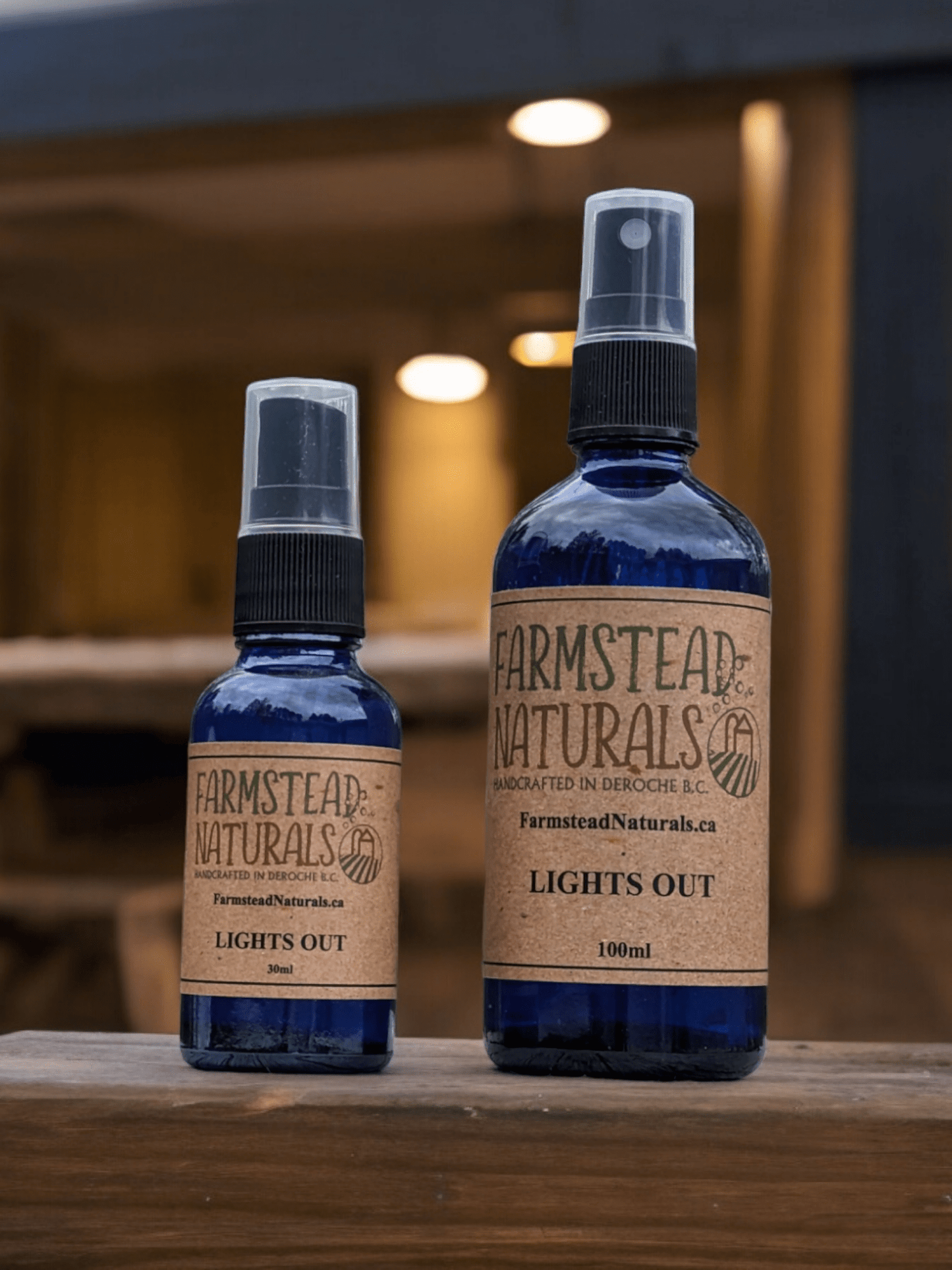 Aurojas - category - Lights Out - Essential oil Spray - Farmstead Naturals - 