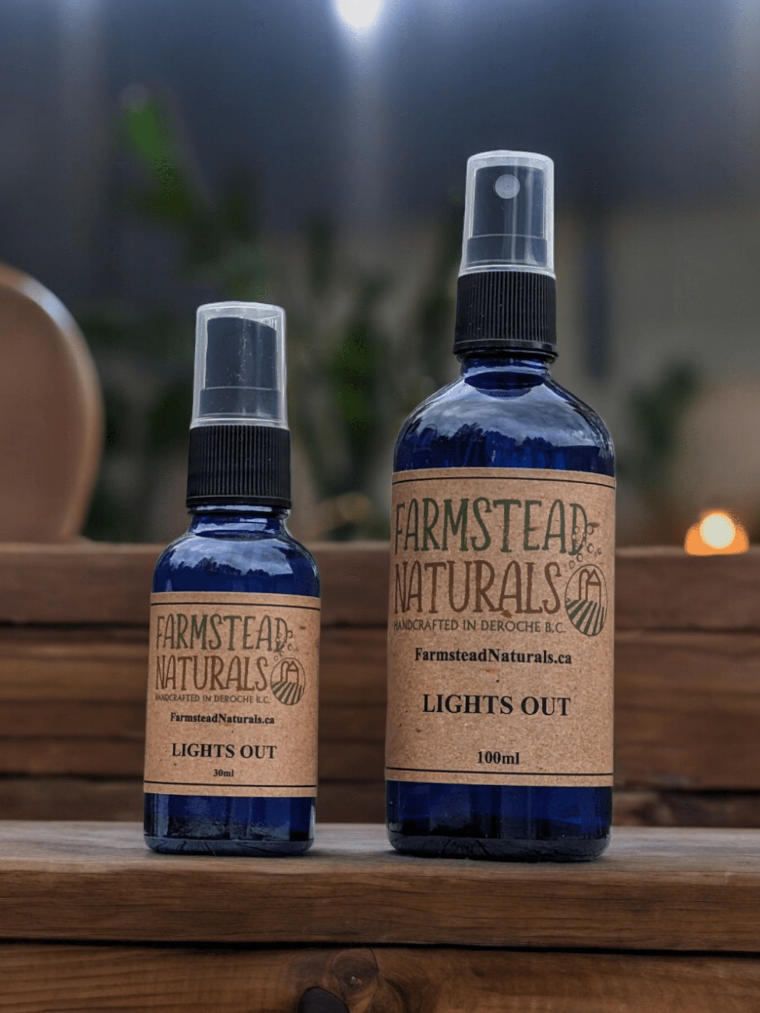 Aurojas - category - Lights Out - Essential oil Spray - Farmstead Naturals - 