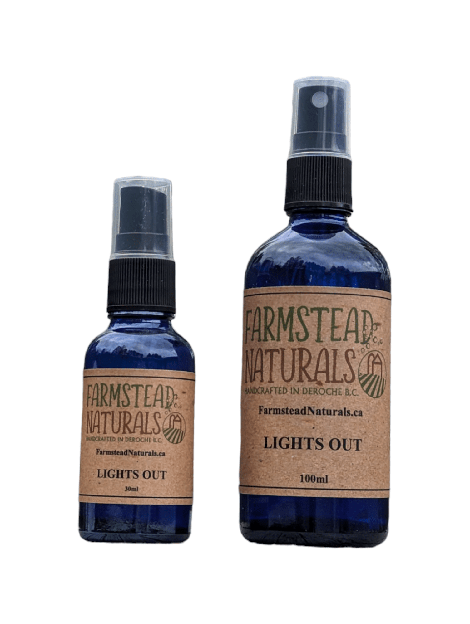 Aurojas - category - Lights Out - Essential oil Spray - Farmstead Naturals - 
