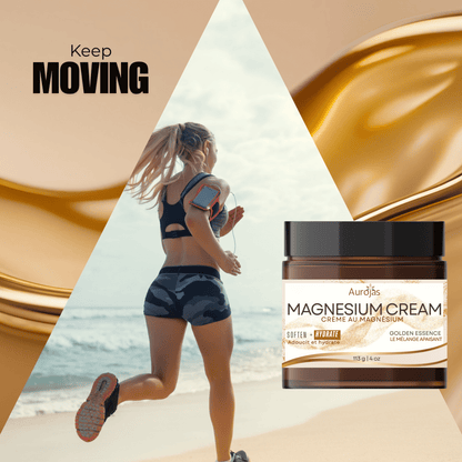 Aurojas - category - Magnesium Cream | Hydrating Silky Natural Topical Minerals - 