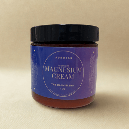 Aurojas - category - Magnesium Cream | Hydrating Silky Natural Topical Minerals - 