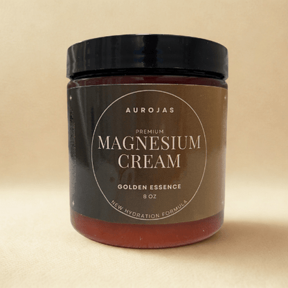Aurojas - category - Magnesium Cream | Hydrating Silky Natural Topical Minerals - 