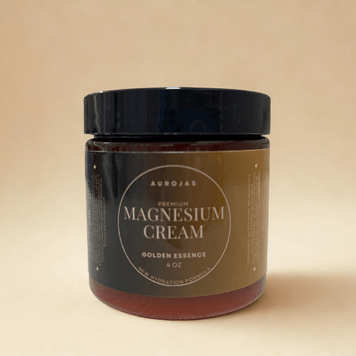 Aurojas - category - Magnesium Cream | Hydrating Silky Natural Topical Minerals - 