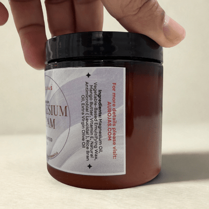 Aurojas - category - Magnesium Cream | Hydrating Silky Natural Topical Minerals - 