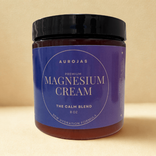 Aurojas - category - Magnesium Cream | Hydrating Silky Natural Topical Minerals - 