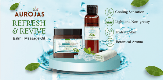 Aurojas - category - Refresh & Revive | Intensive Oil Massage Rub | 100% Natural Essential - 