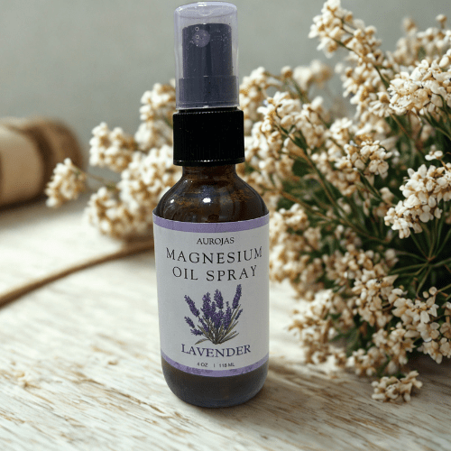 Aurojas - category - Topical Magensium Spray Oil Scented Naturally Essential Oils - 