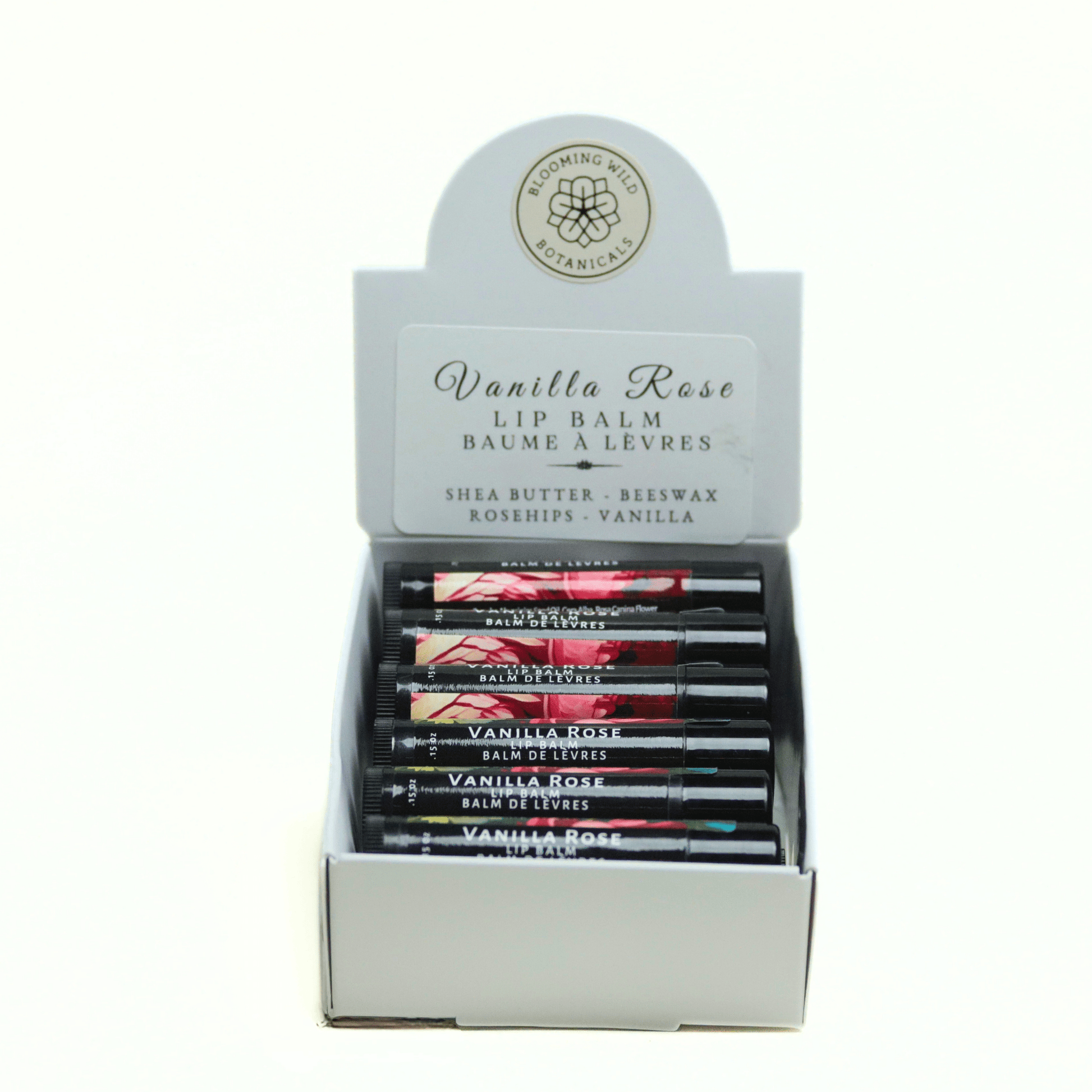 Aurojas - category - Vanilla Rose Lip Balm - 