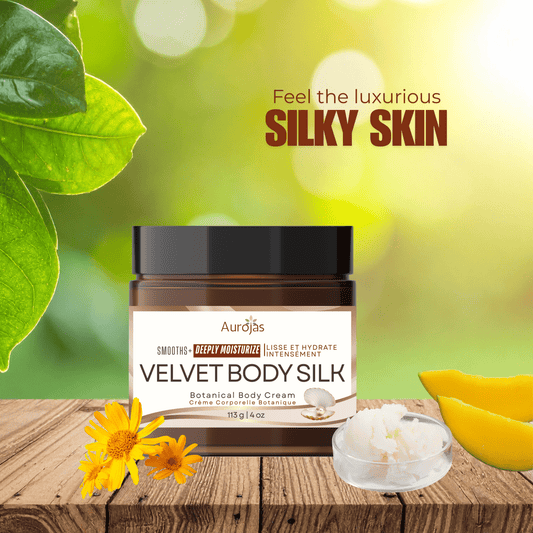 Aurojas - category - Velvet Body Silk Cream Dry Skin Renew Youthful Glow - 