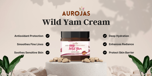 Aurojas - category - Wild - Yam Cramp Comfort and Hormone Balancing Cream - new arrival